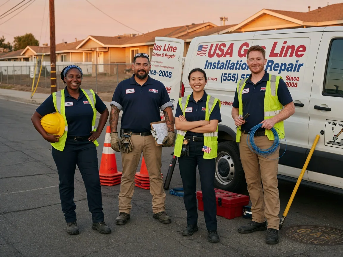Gas Line Installation company in Richeyville, PA